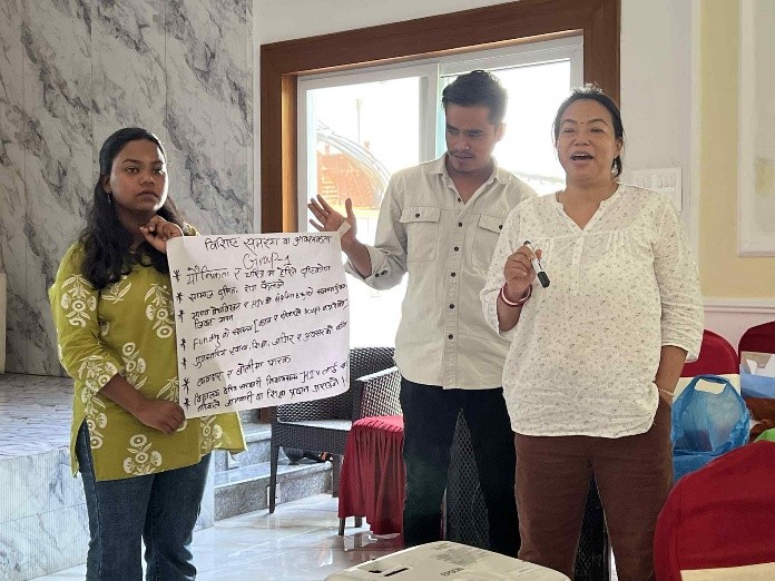 Focus group discussions and advocacy